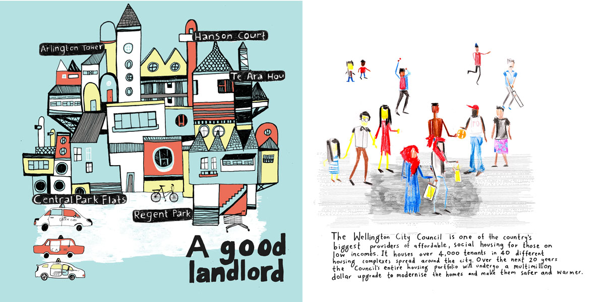 A good landlord illustration in The Wellington book
