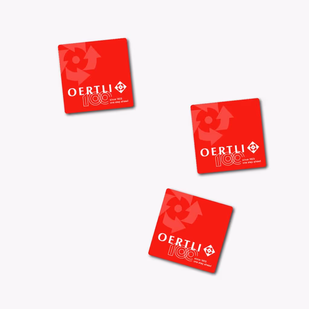 Oertli Werkzeuge feiert 100 Jahre: Jubiläumsbranding mit Logo, Festschrift, Verpackungen, Website, Messestand und Social Media – «one step ahead».