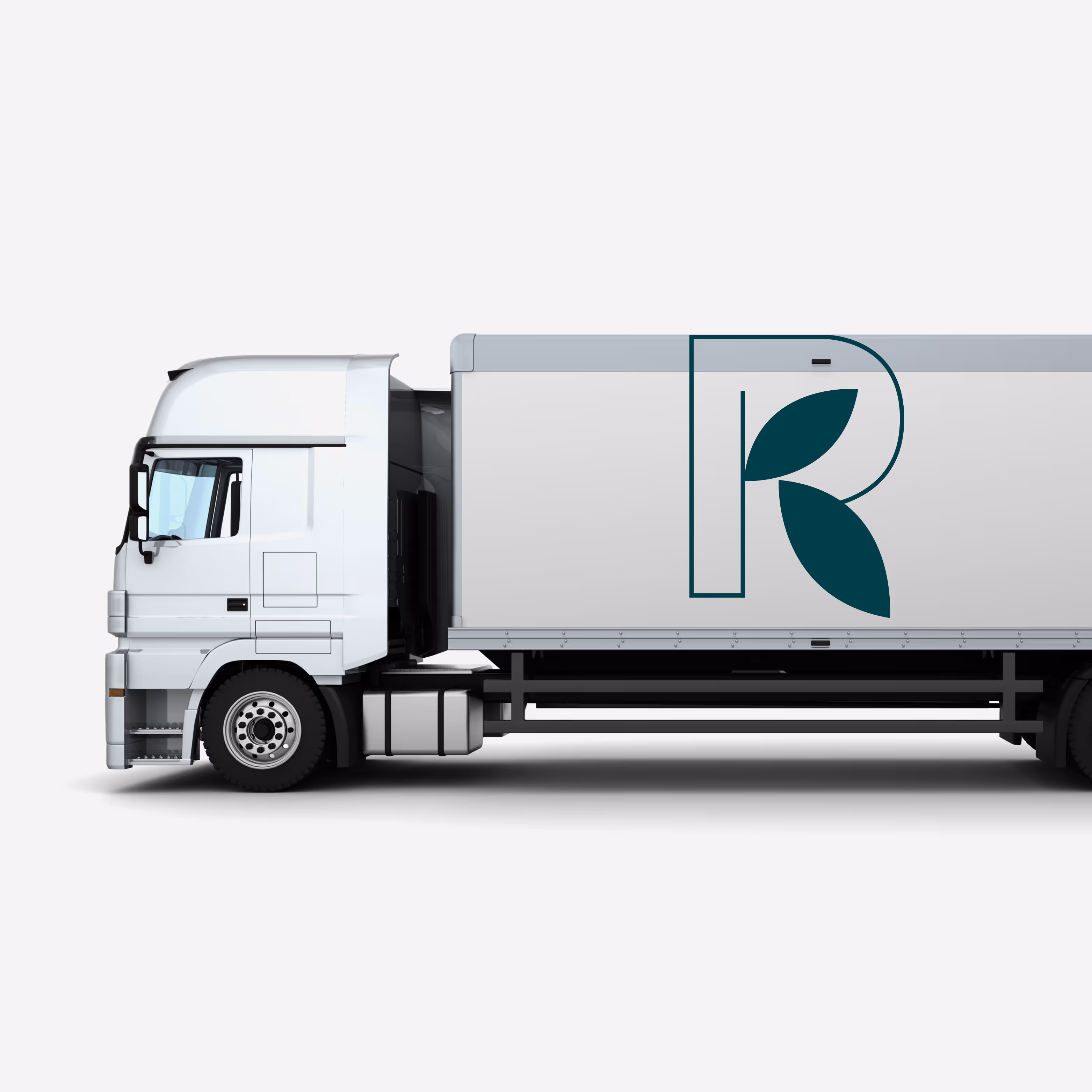 Roland Koch Transporte: Über 10 Jahre Erfahrung mit Blumen und Pflanzen. Reduziertes Logo und Website, die einen Arbeitstag erlebbar macht.