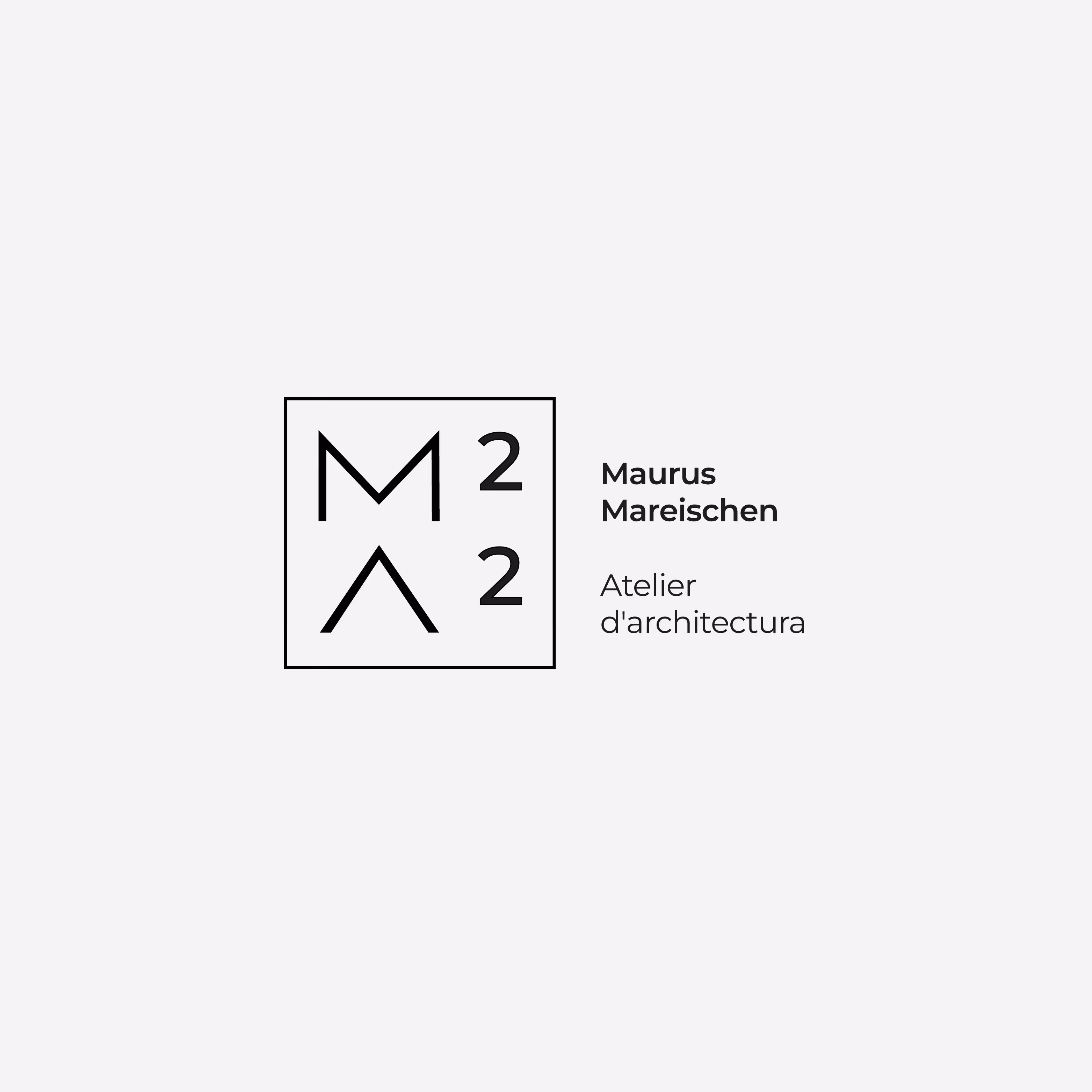 M2A2 Architekt: Klares Logo trifft persönliche Illustrationen. Webdesign für Maurus Mareisch – Architektur mit Charakter und Handschrift.