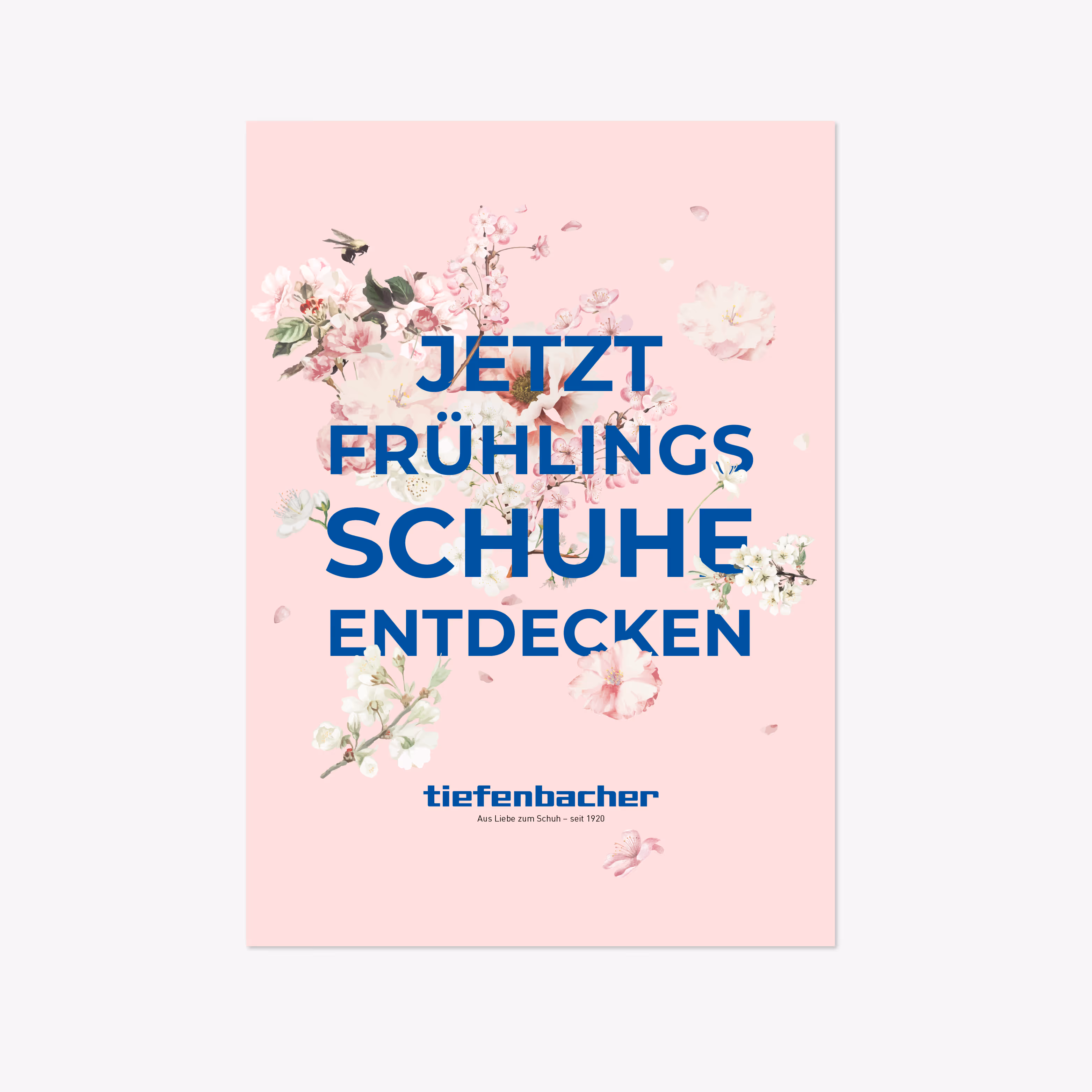 Plakat- und Mailing-Design für Tiefenbacher: vier Jahreszeiten in einer harmonischen Kampagne mit Social Media und Website – von Grafik-Art.