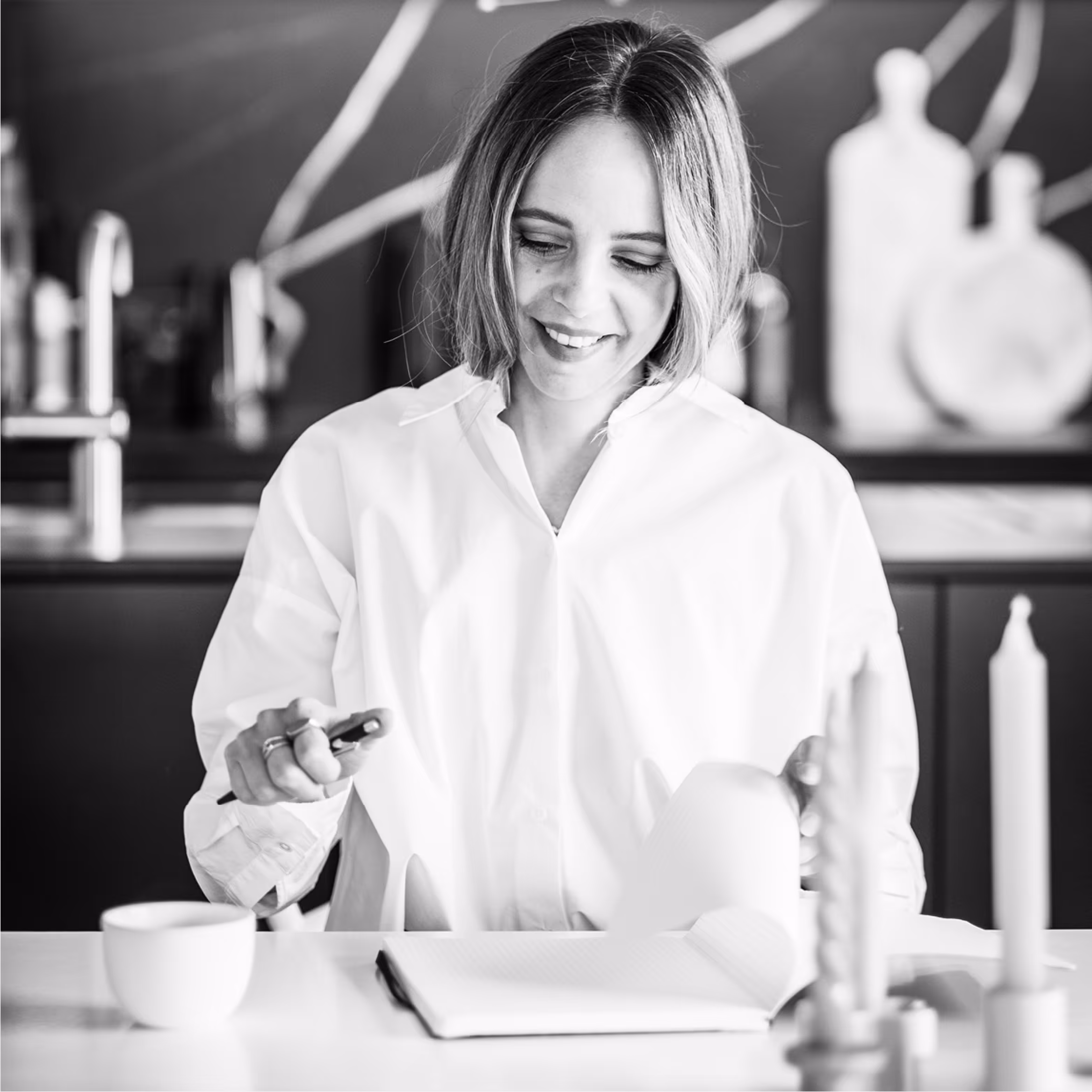 Text Aha mit Tina Bubenhofer: Stilvolles Branding für die Texterin – Logo, Briefschaften und Website. Aha statt Blabla, mit Wort und Stil.