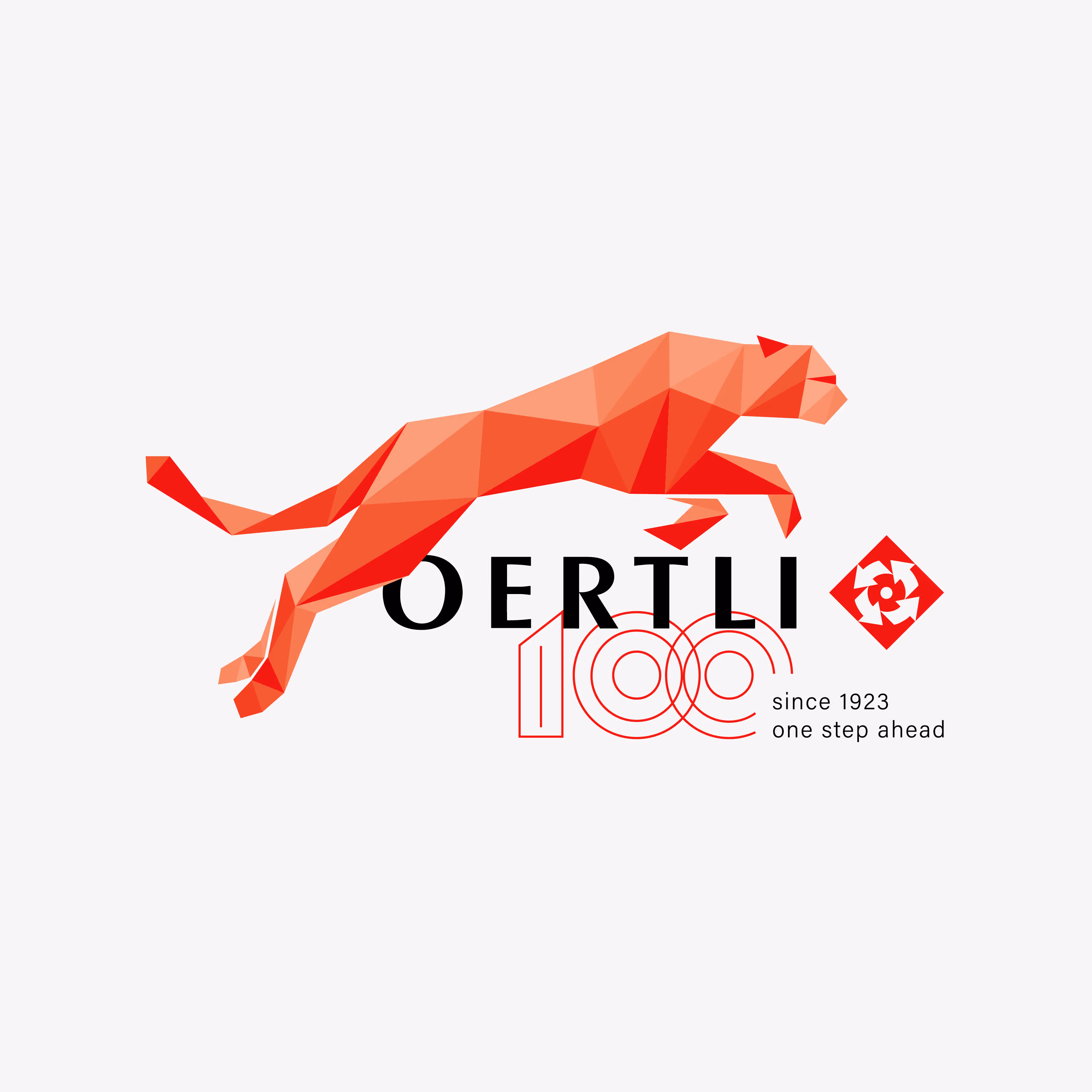 Oertli Werkzeuge feiert 100 Jahre: Jubiläumsbranding mit Logo, Festschrift, Verpackungen, Website, Messestand und Social Media – «one step ahead».