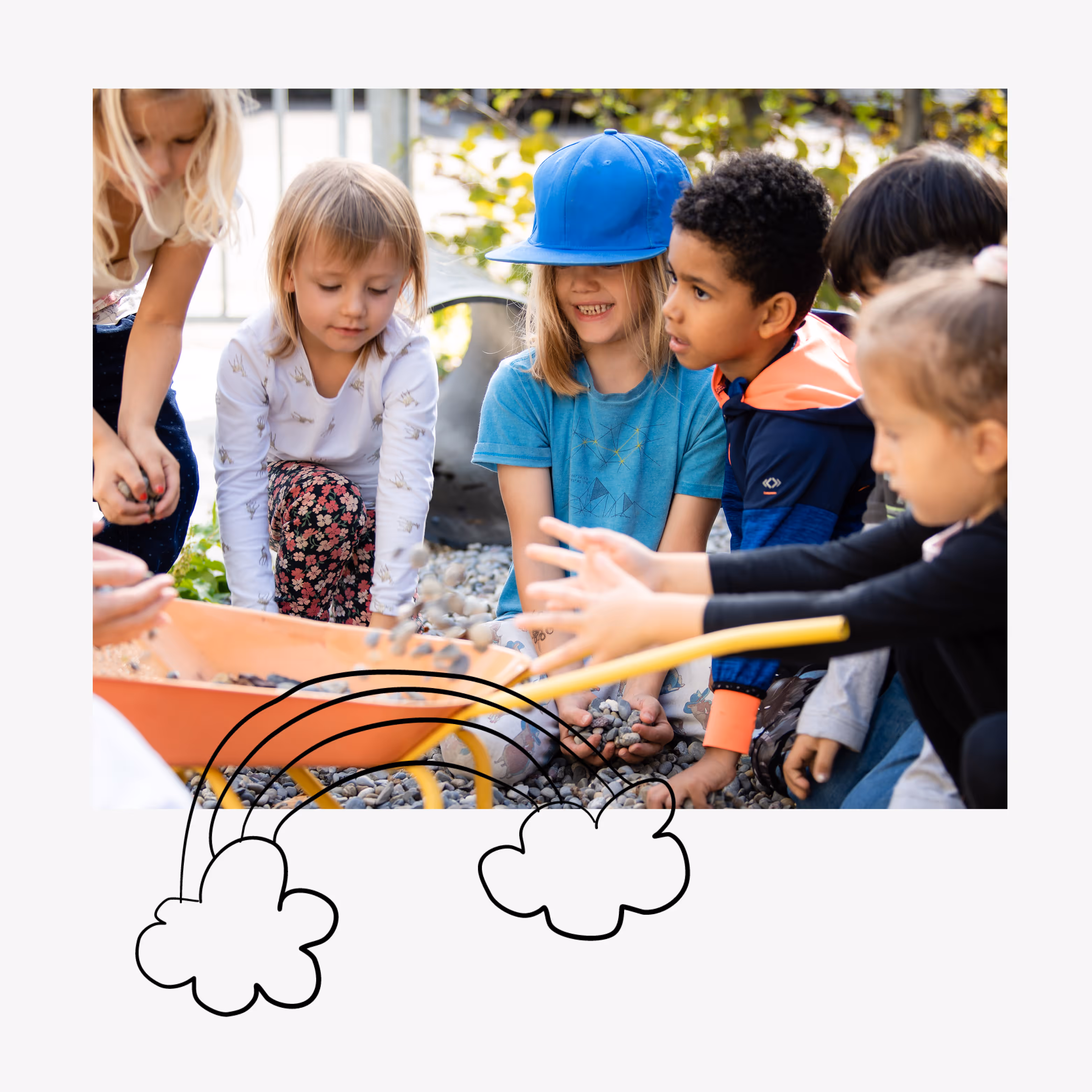 Verein Kita Baden/Wettingen: «Herz zählt» – neuer Auftritt mit Logo, Website, Flyer und Give-aways. Frisch, fröhlich, mit Kinderkunst.