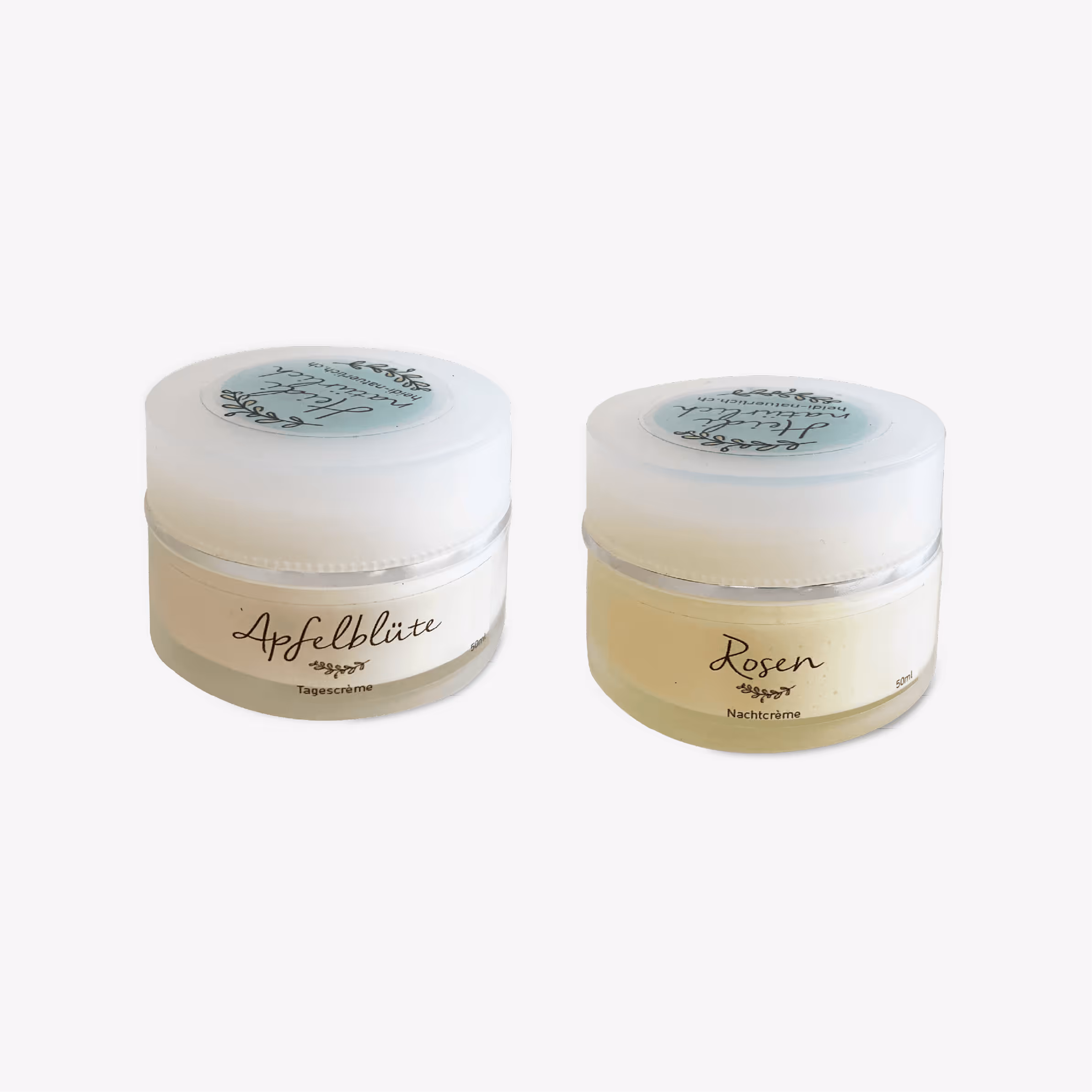 Markenauftritt für Heidi natürlich: Logo, Etiketten, Flyer und Website für handgefertigte Naturkosmetik ohne Zusatzstoffe – von Grafik-Art.