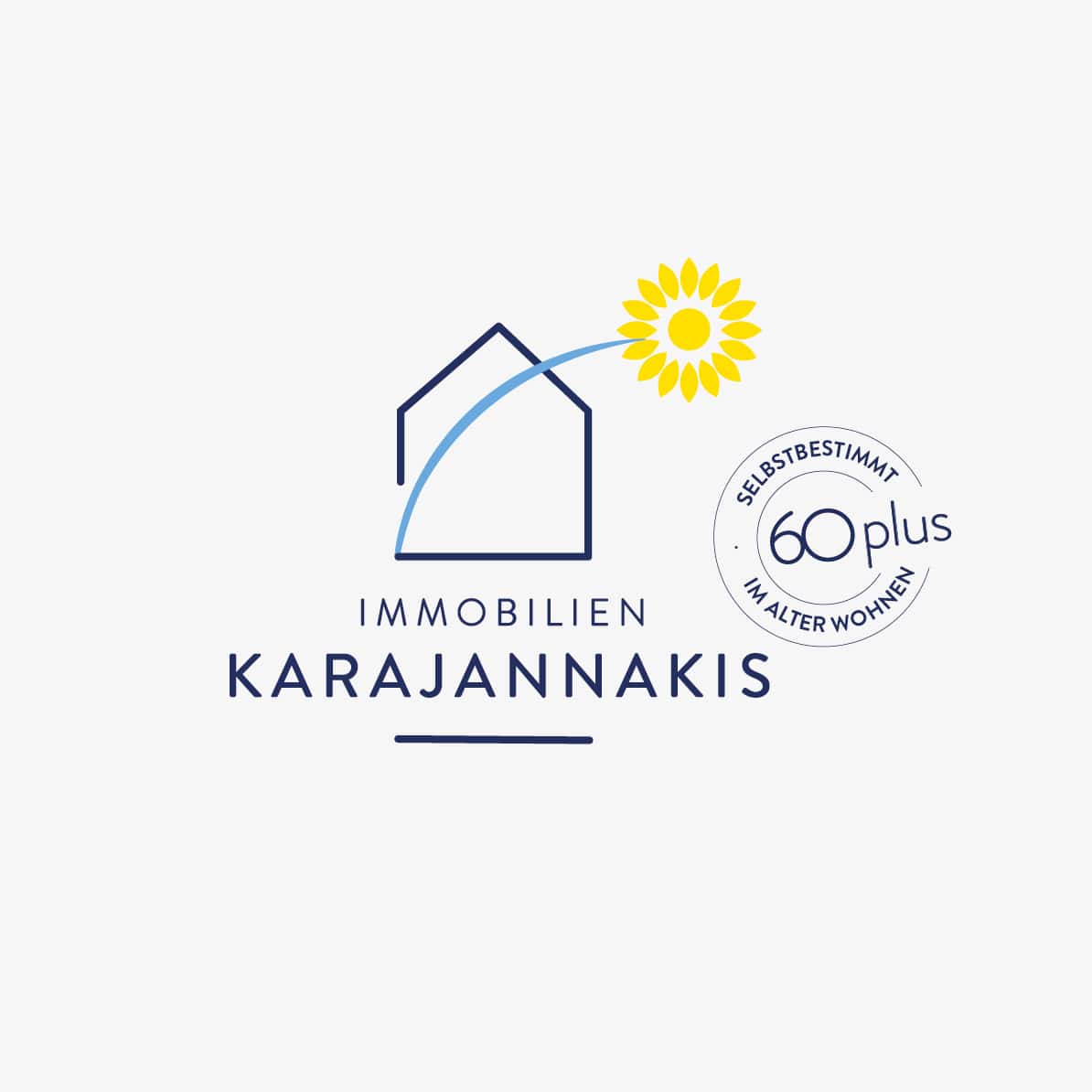 Logo-Design für Immobilien Karajannakis