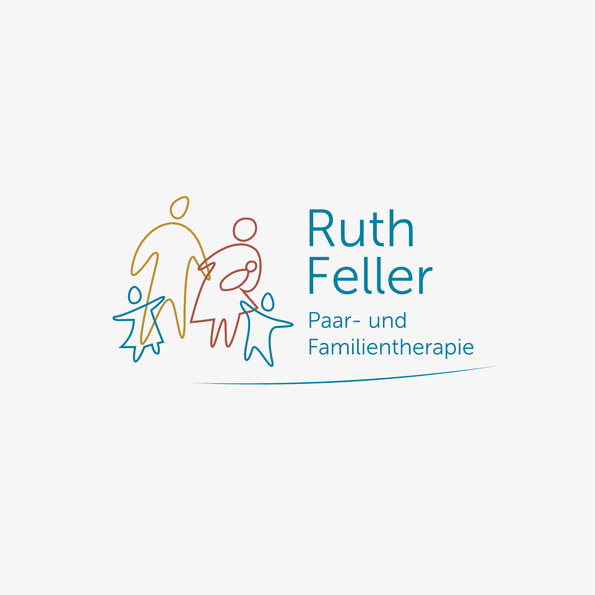 Logo-Design für Ruth Feller, Paar- und Familientherapie
