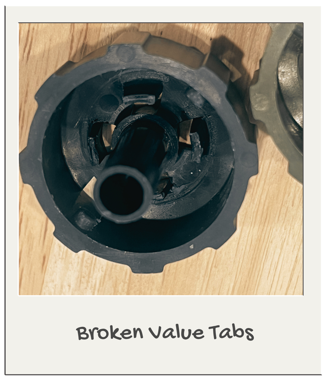 LifeSaver Jerrycan 20000UF Broken Valve Tabs