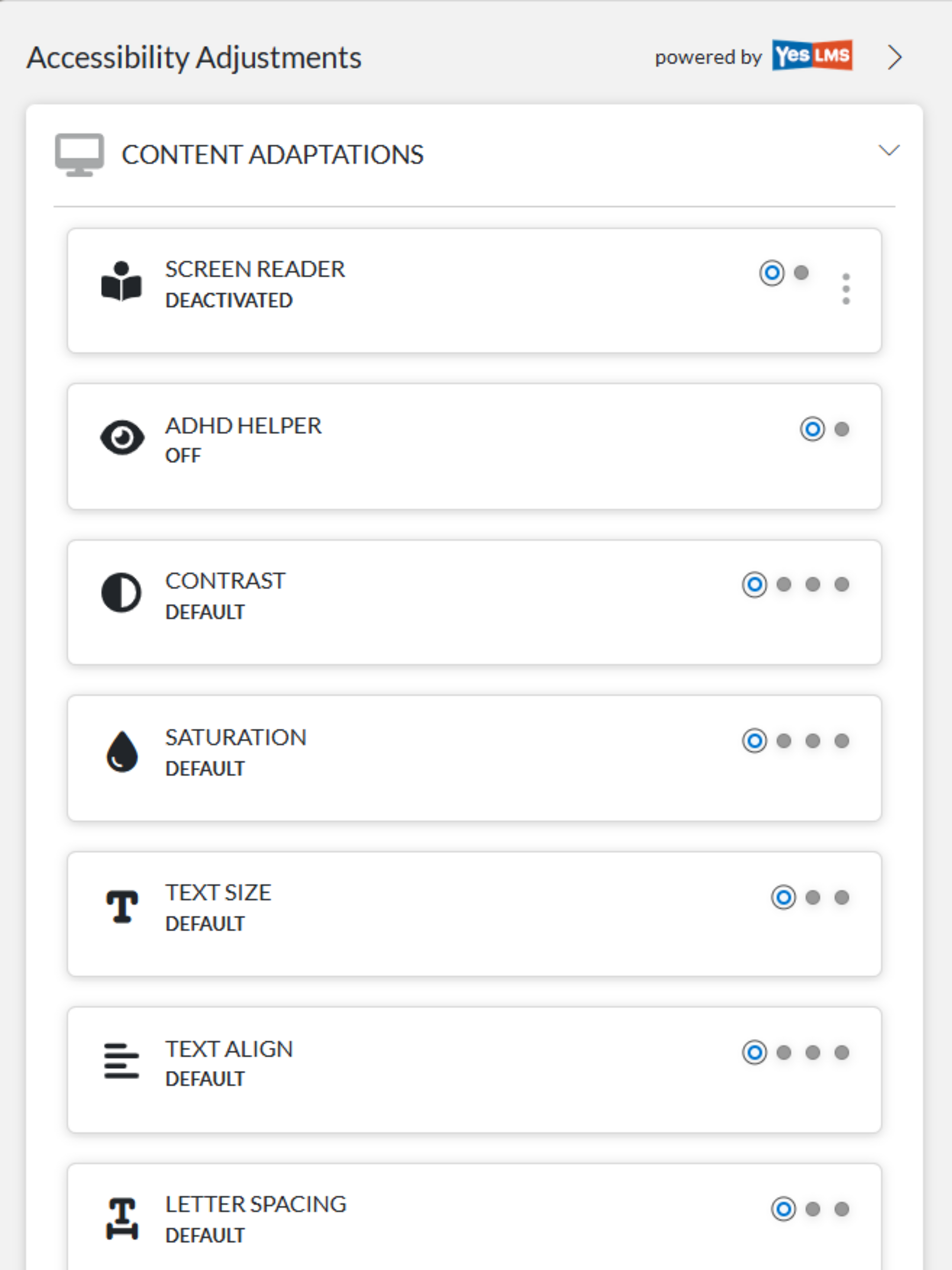 Mobile accessibility checklist