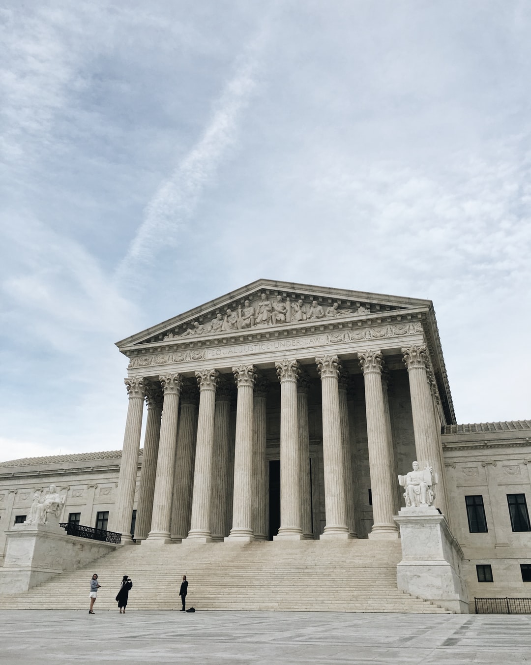 A photo of the Supreme Court Building in Washington, D.C.