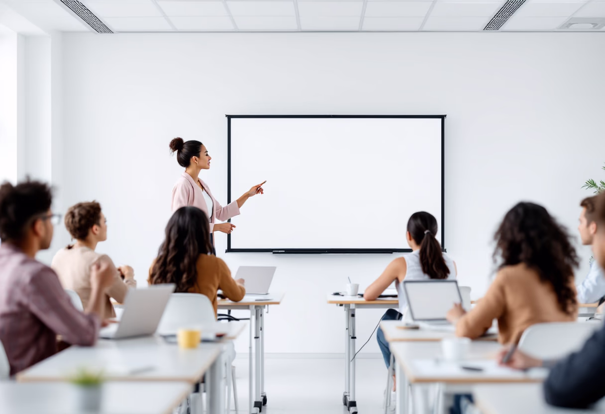 image of classroom setting (for a edtech)