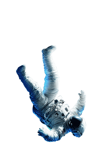 A free falling astronaut 