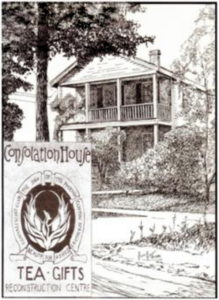 Image of Consolation house sketch with sig