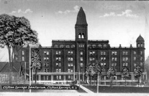 Image of Clifton Springs Sanitarium in 1900