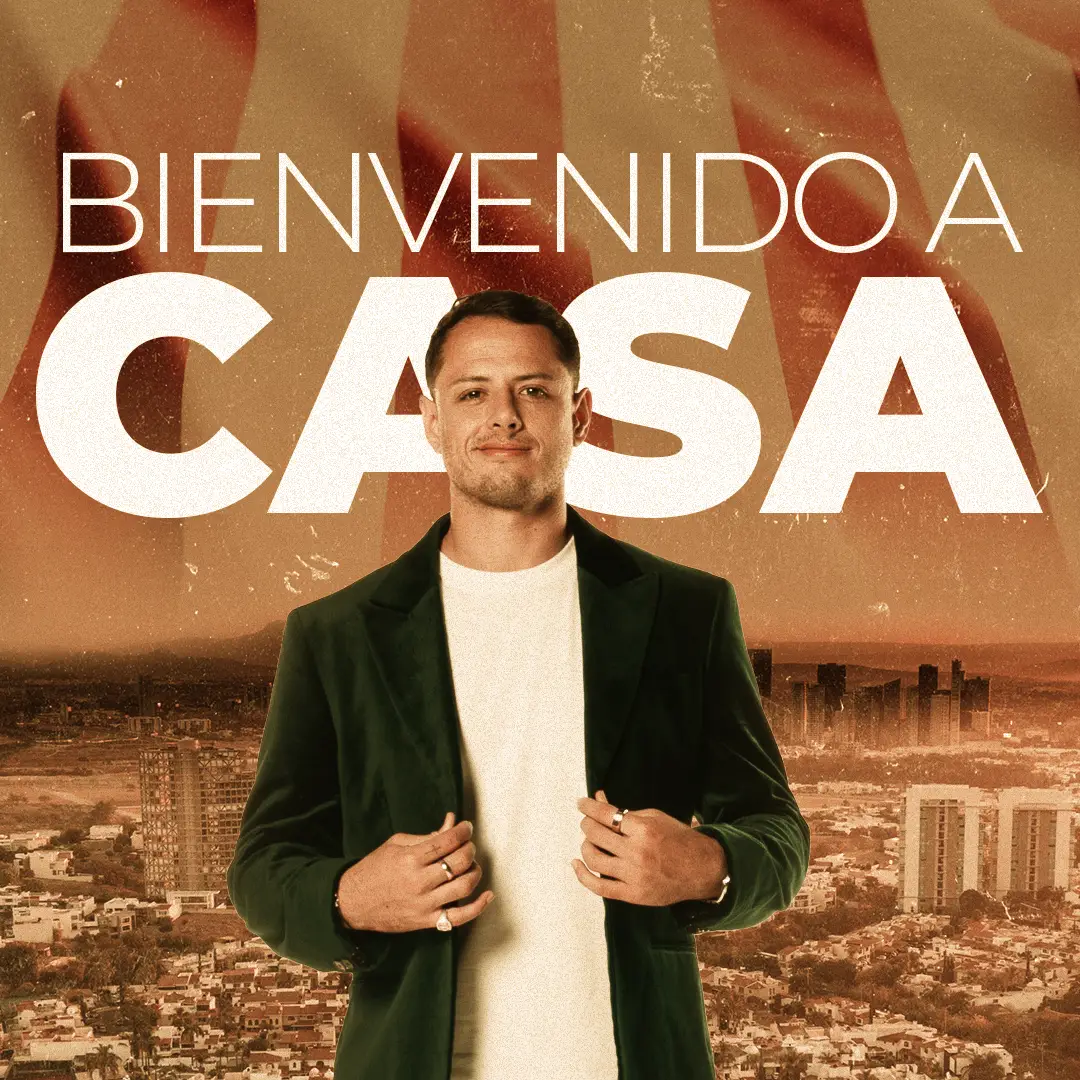 Javier 'Chicharito' Hernández regresa a las filas de las Chivas del Guadalajara