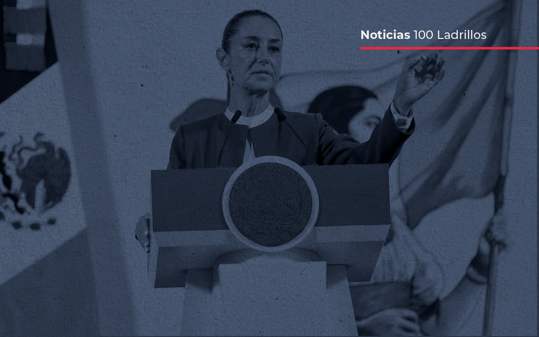 Claudia Sheinbaum busca diálogo con Trump en torno a aranceles. Noticias 100 Ladrillos