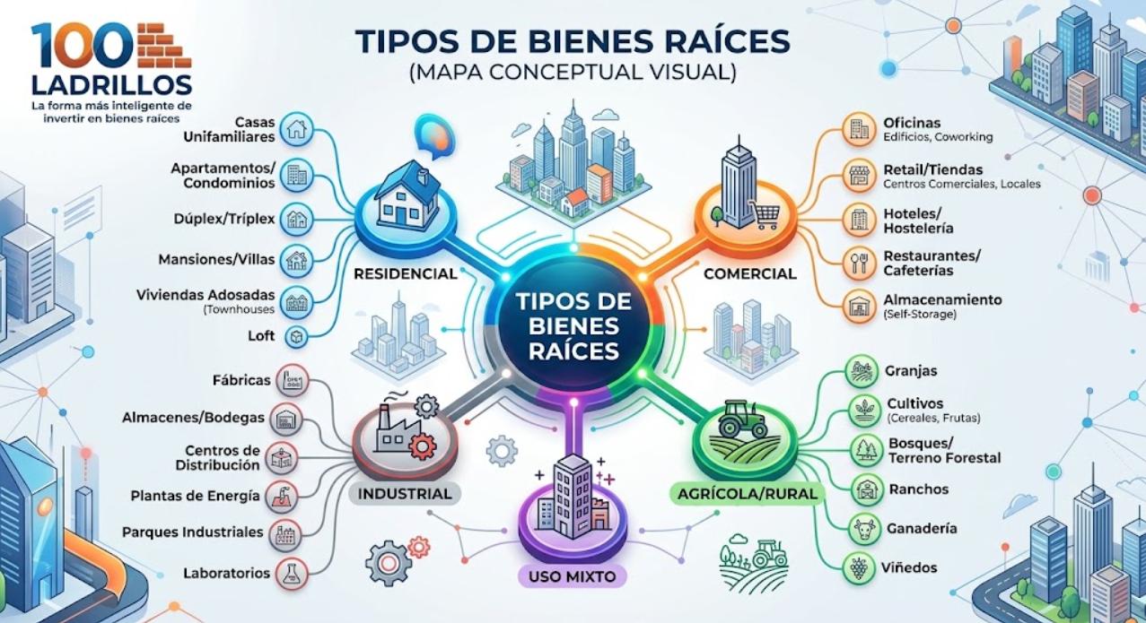 mapa conceptual bienes raices