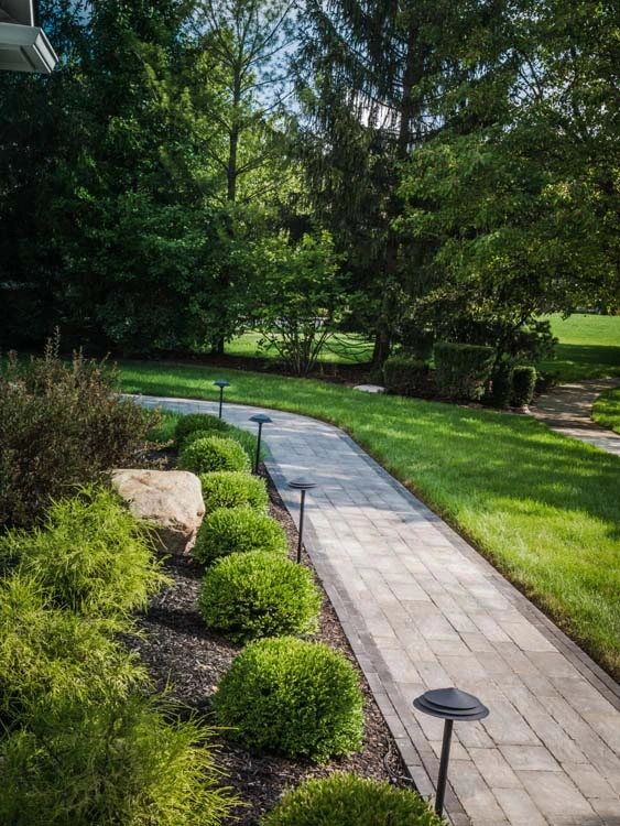 Paver walkway