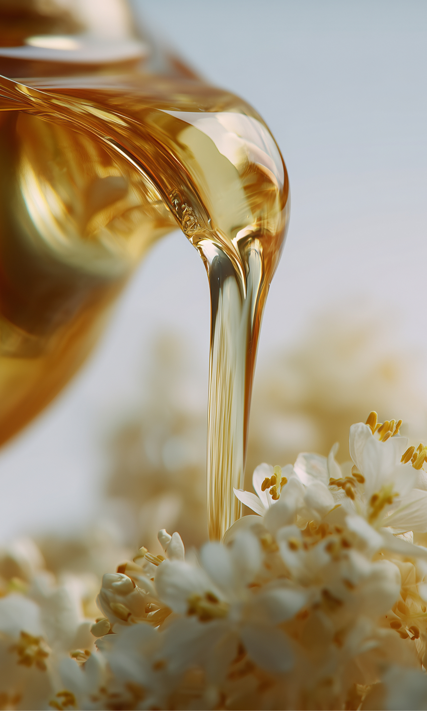 Refreshing and fragrant jasmine green tea aroma