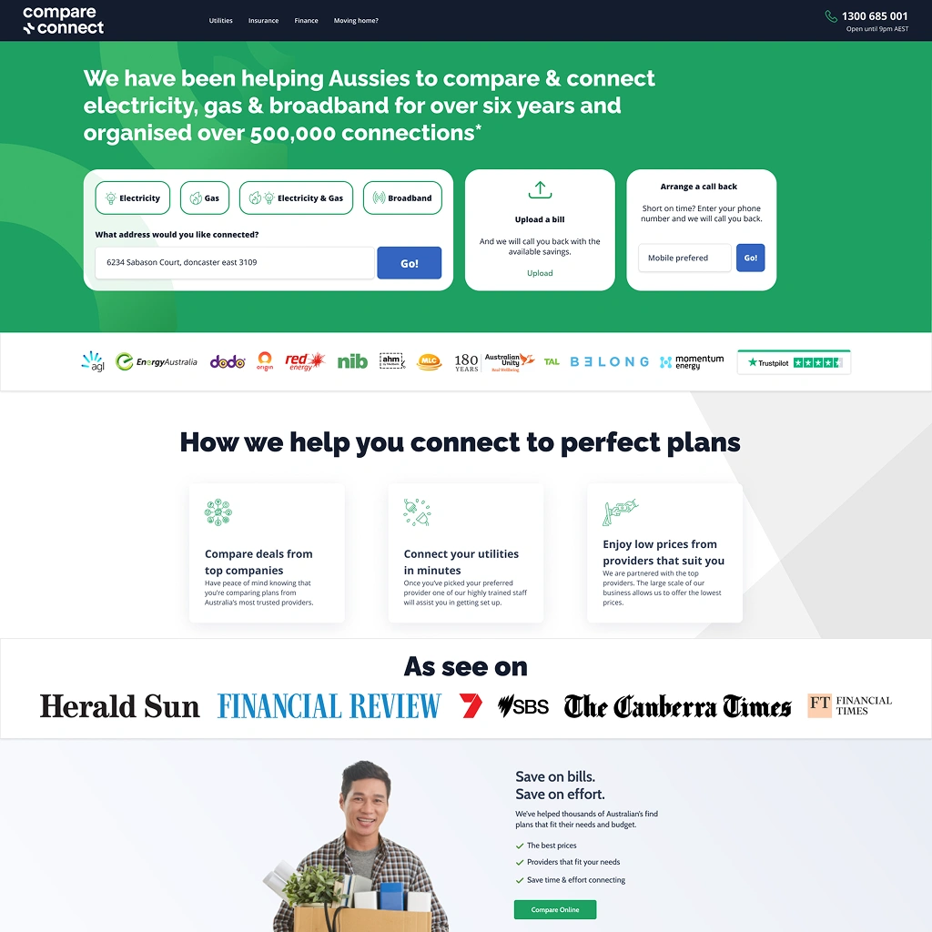 Compare & Connect reimagined