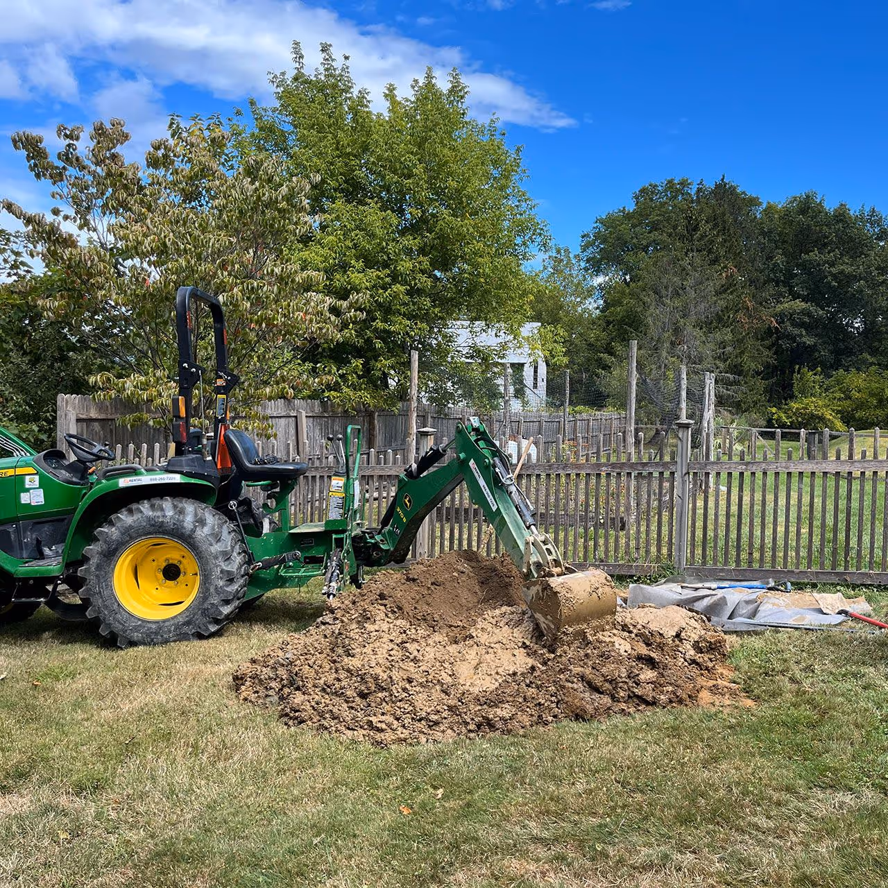 Higher Ground Property Management LLC lawn maintenance project  in Red Hook NY