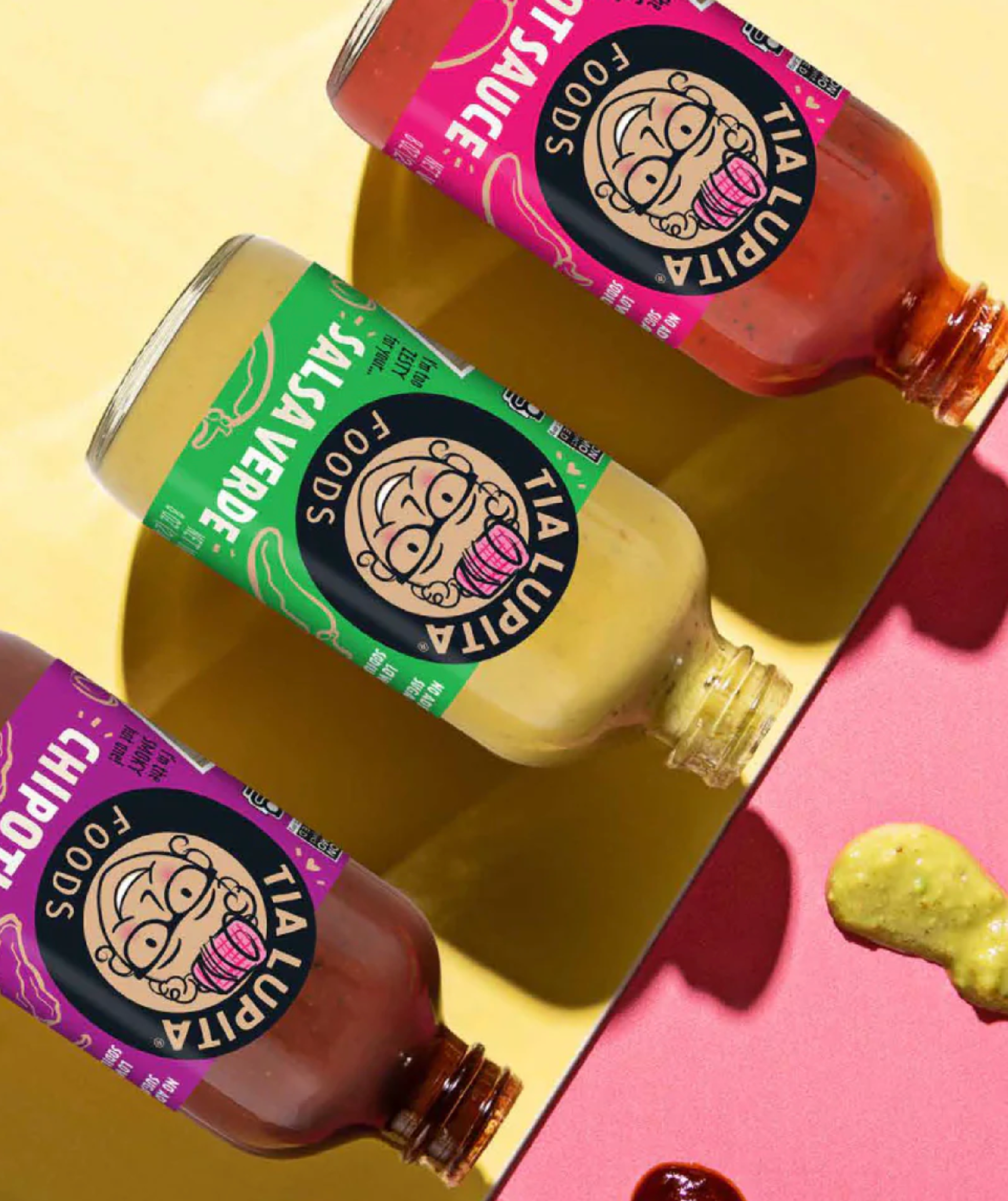 The brand was built on that heart. Its identity featured a whimsical illustration of Tia Lupita and her iconic hair curler, layered with nostalgic craft paper textures and postage-inspired details that echoed lovingly packed care packages — a visual love letter to the brand’s origin story. But on shelf, that emotion wasn’t translating.