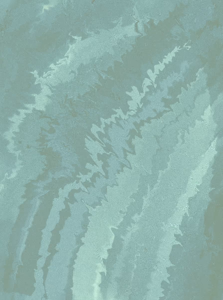 Abstract green textured pattern with wavy, zigzag lines. The overlapping shades of green create a dynamic, rippling effect, evoking movement.