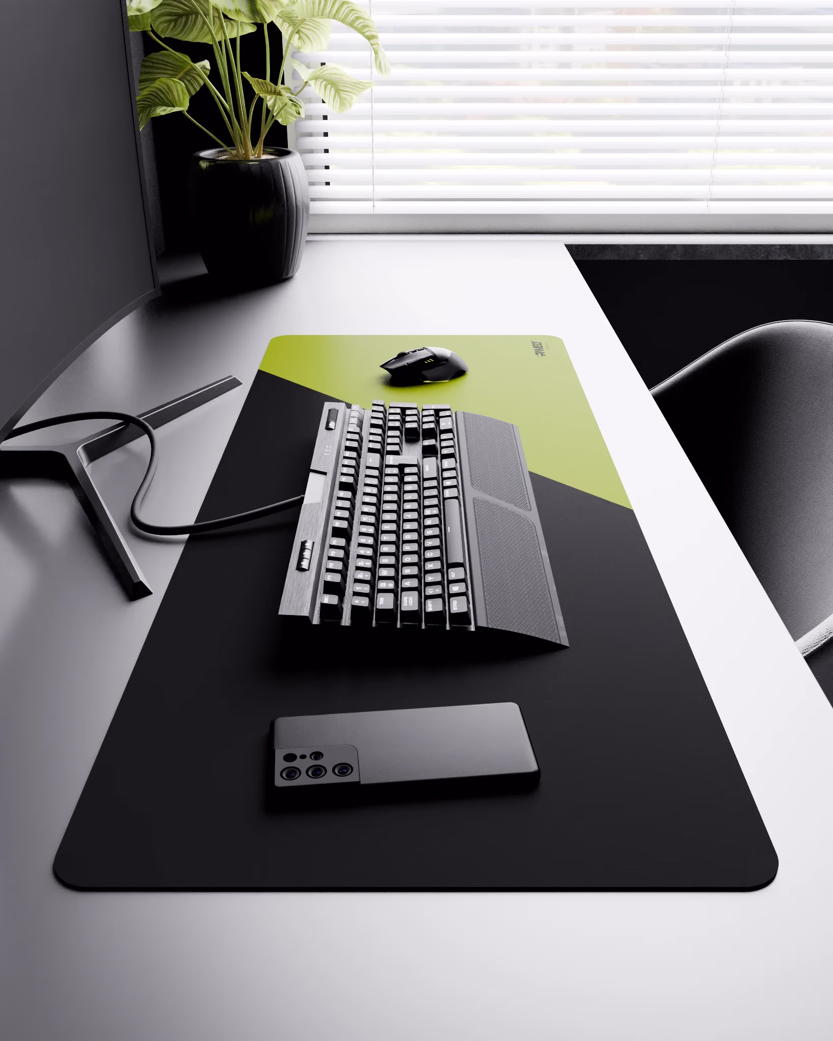 PAVED™ Gaming Mousepads Toxic Edge Runner mousepad