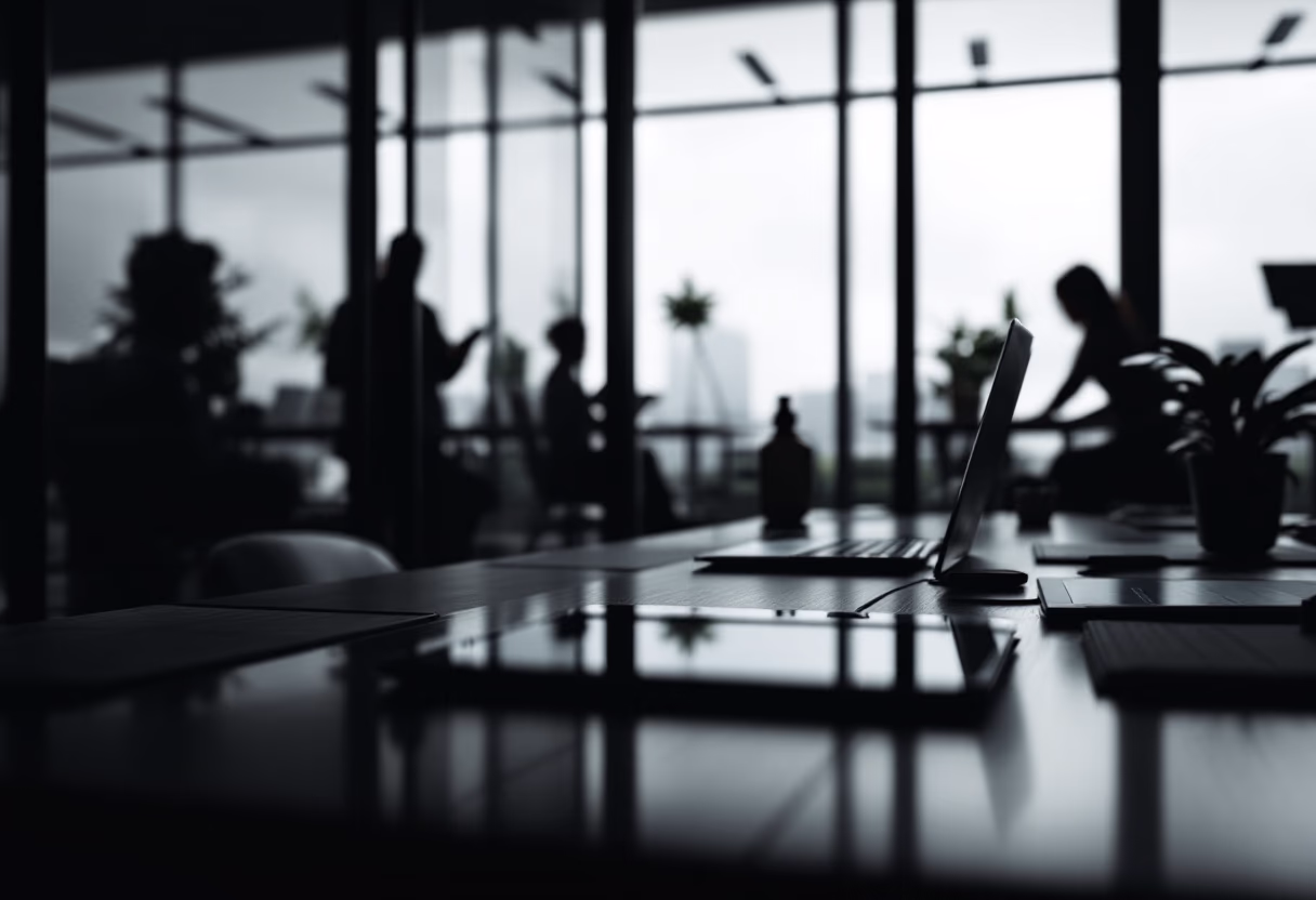 [background image] image of office space (for a travel tech)