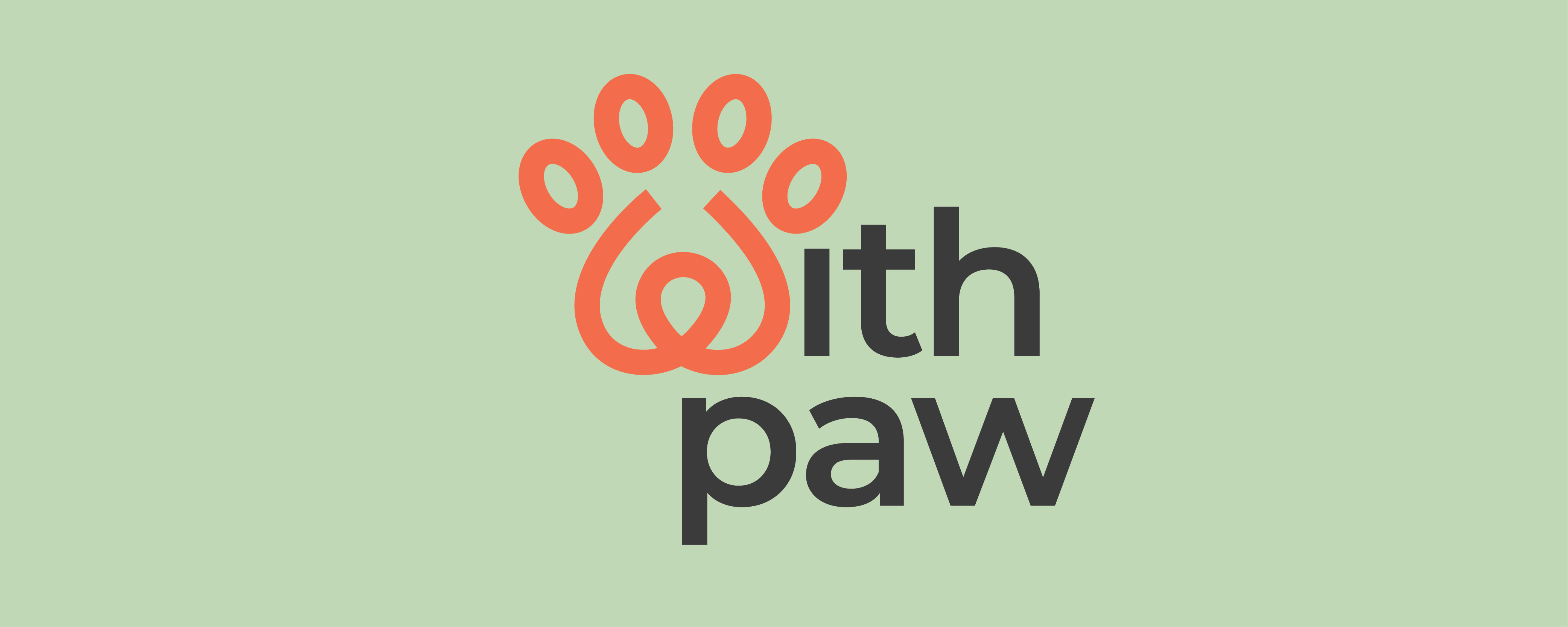 With Paw's logo