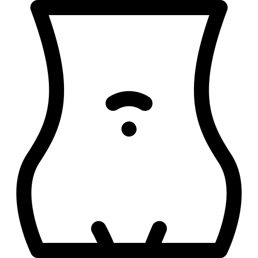 Ícono representativo de la pared abdominal.