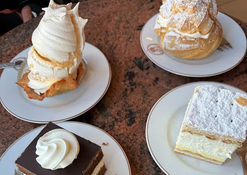 Handmade pierogi served in a family-run restaurant