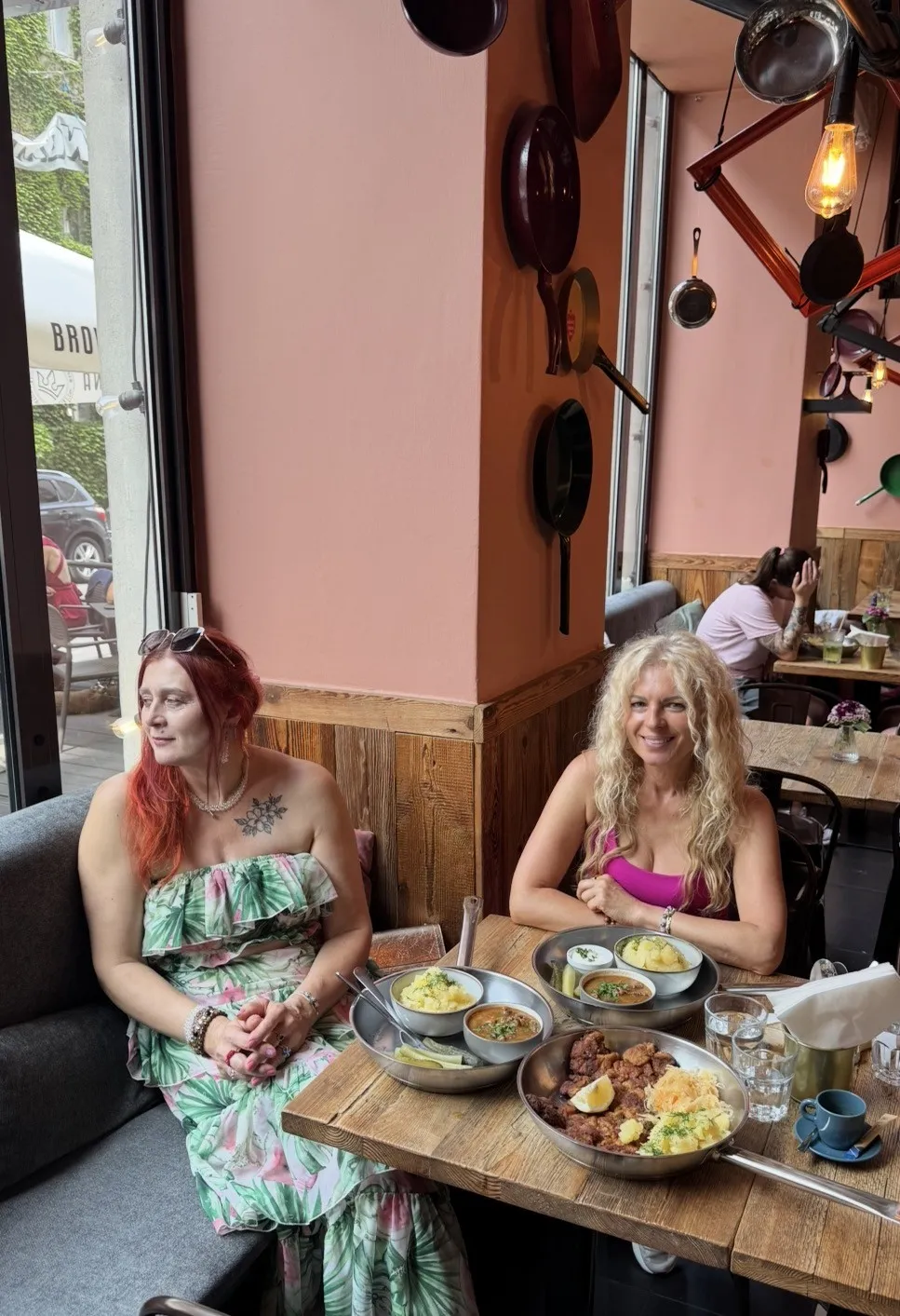 Private food tour in Krakow with guests dining in a local restaurant