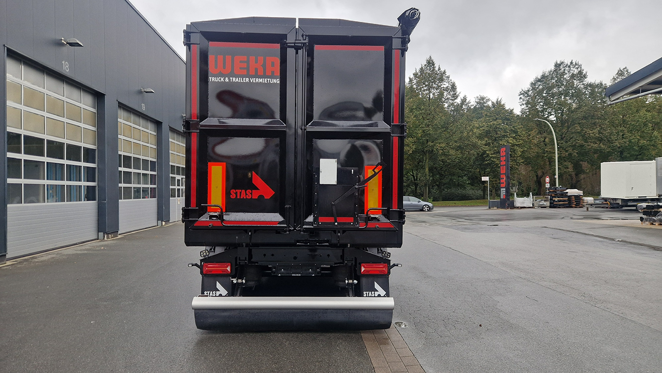 Recyklingkipper zur Miete bei WEKA Rental