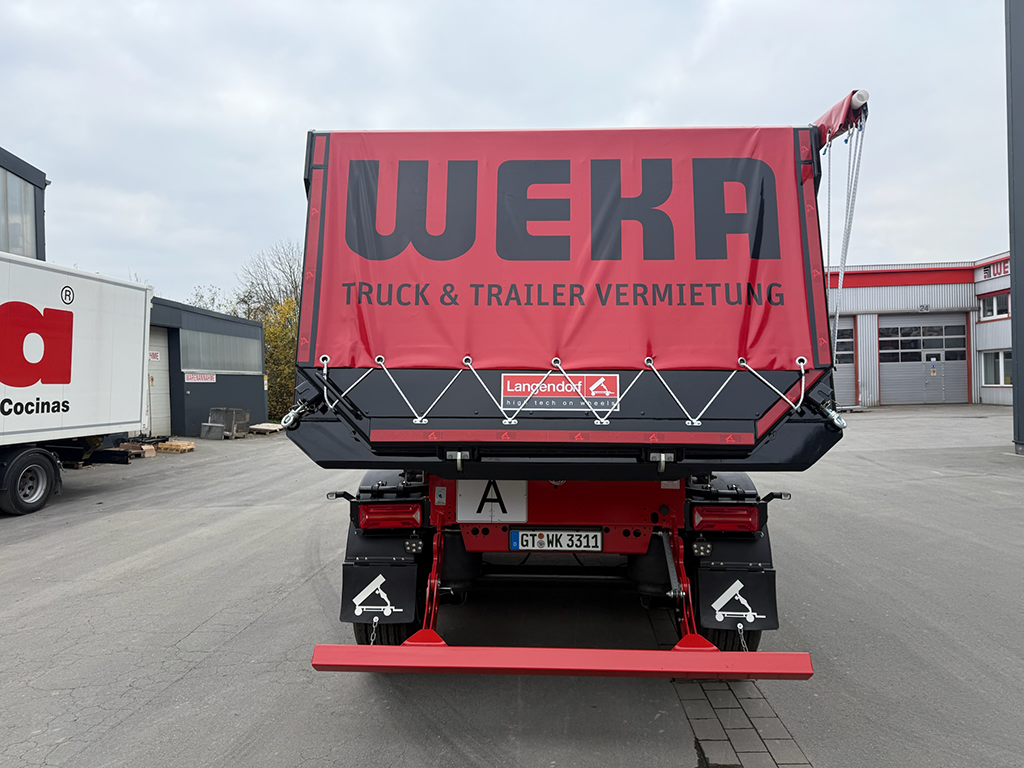 Asphaltkipper zur Miete bei WEKA Rental