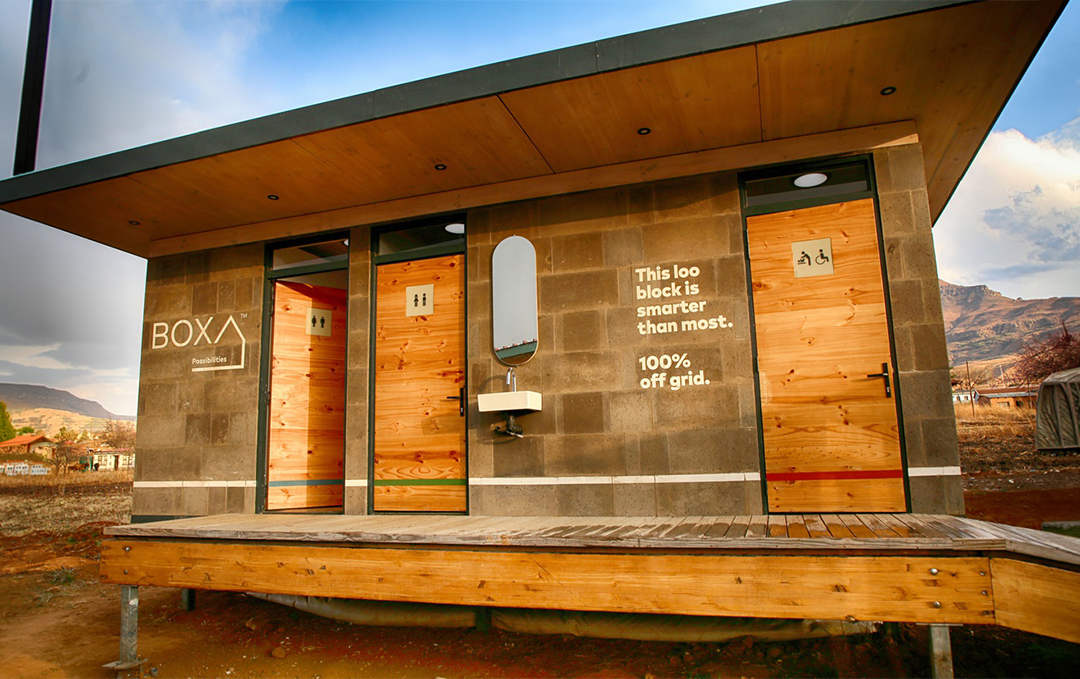 Eco toilets as part of the Good We Do Campaign run by Wetu
