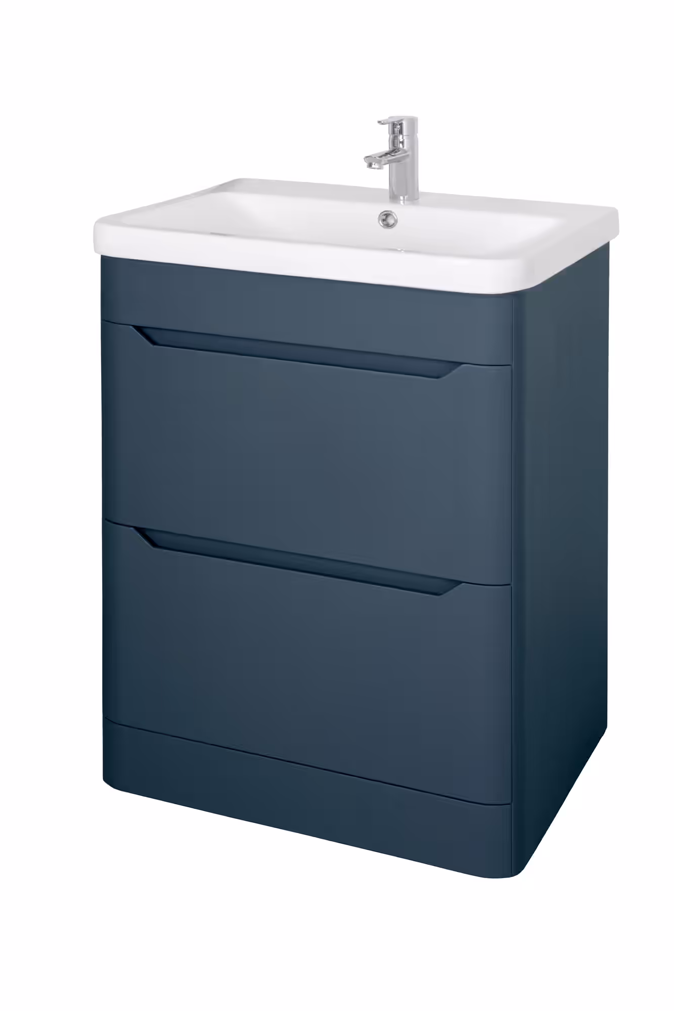 EVE 500MM FLOOR STANDING UNIT & BASIN Navy