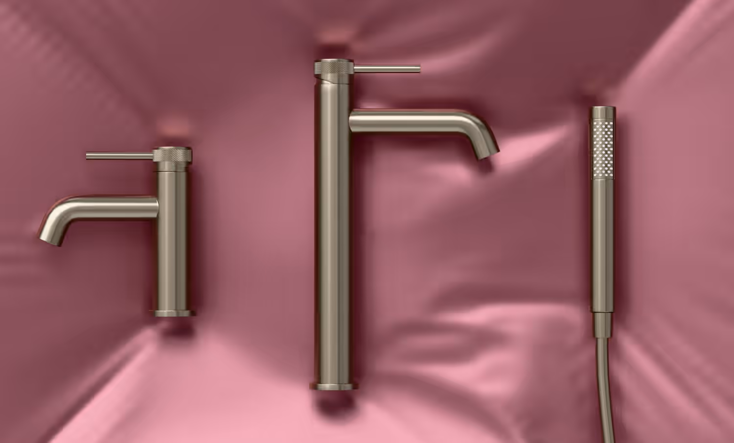 BASIN MONO MIXER Brushed nickel