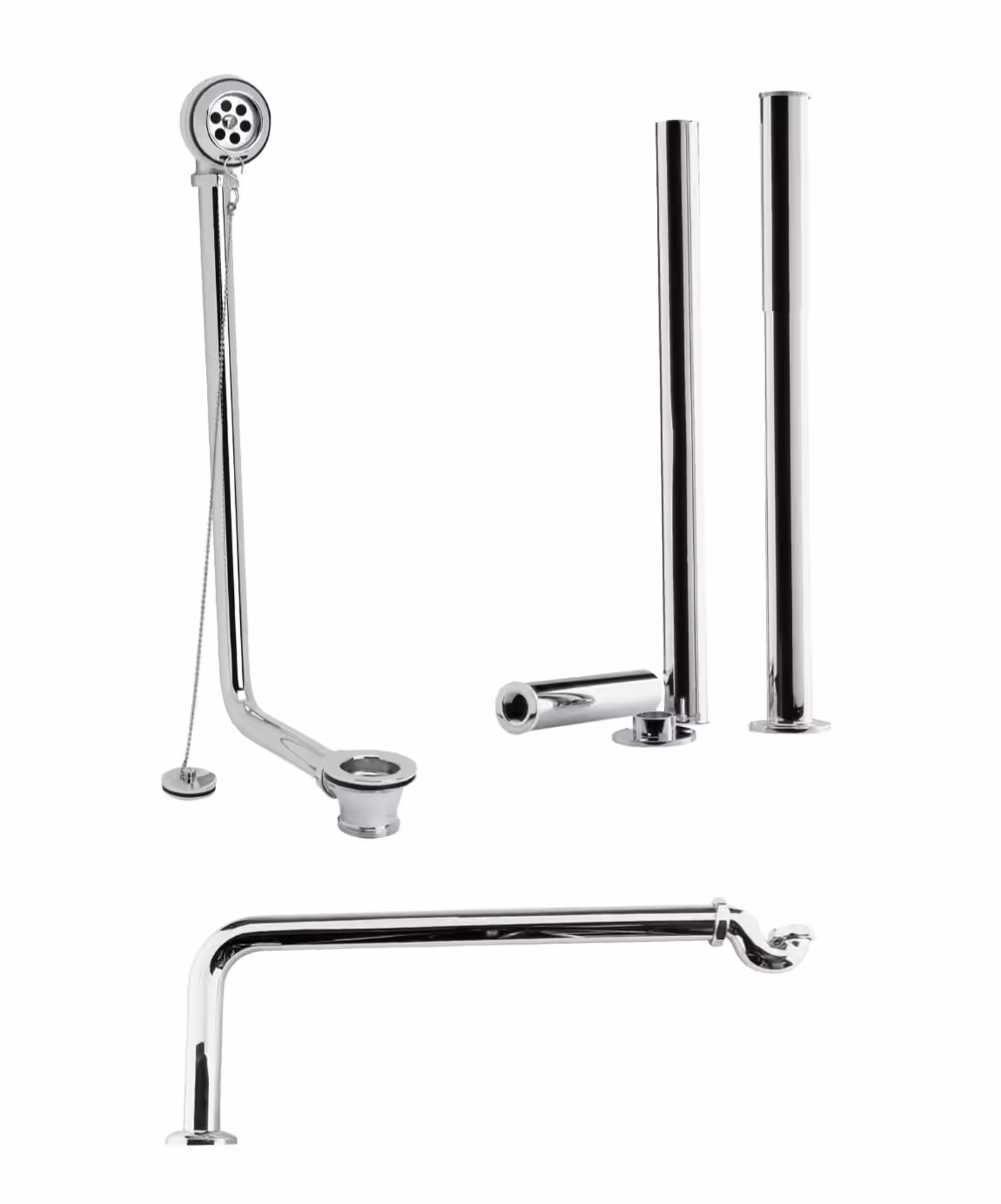 ROLL TOP BATH PACK Chrome