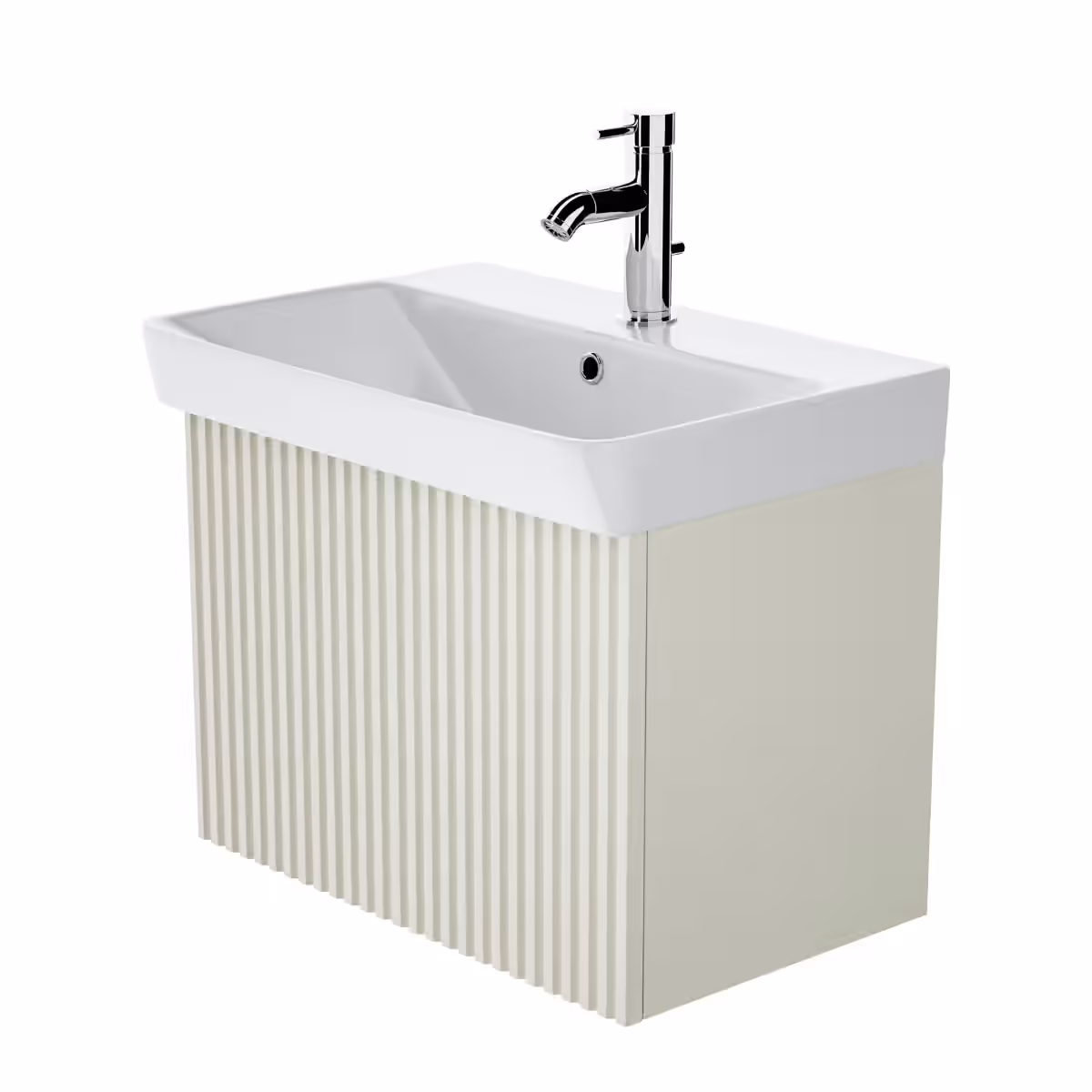 SOHO 600MM WALL HUNG UNIT & BASIN Beige