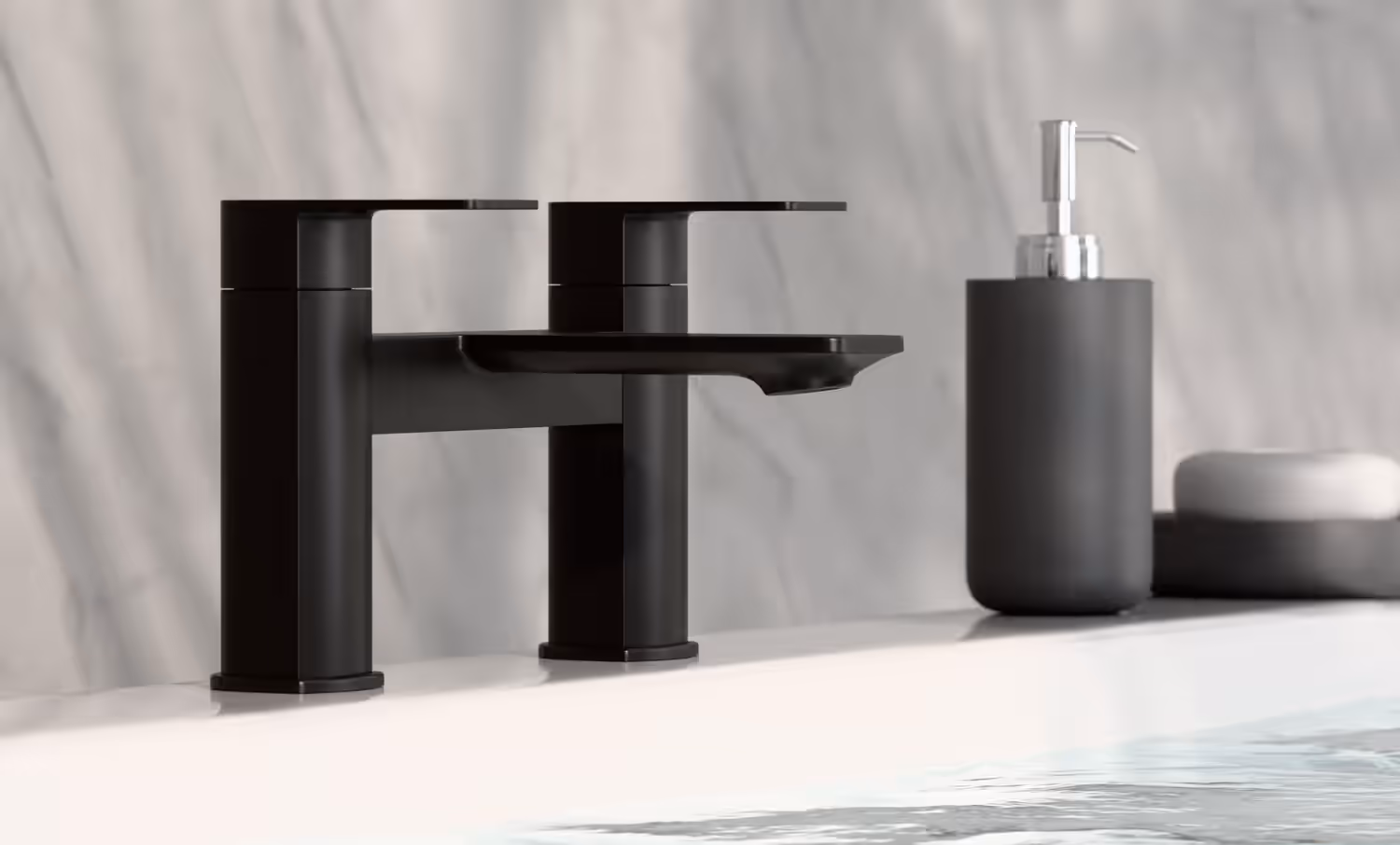 TALL BASIN MIXER Matt Black