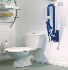 HINGED FOLD UP DOUBLE HAIRPIN RAIL Stainless steel