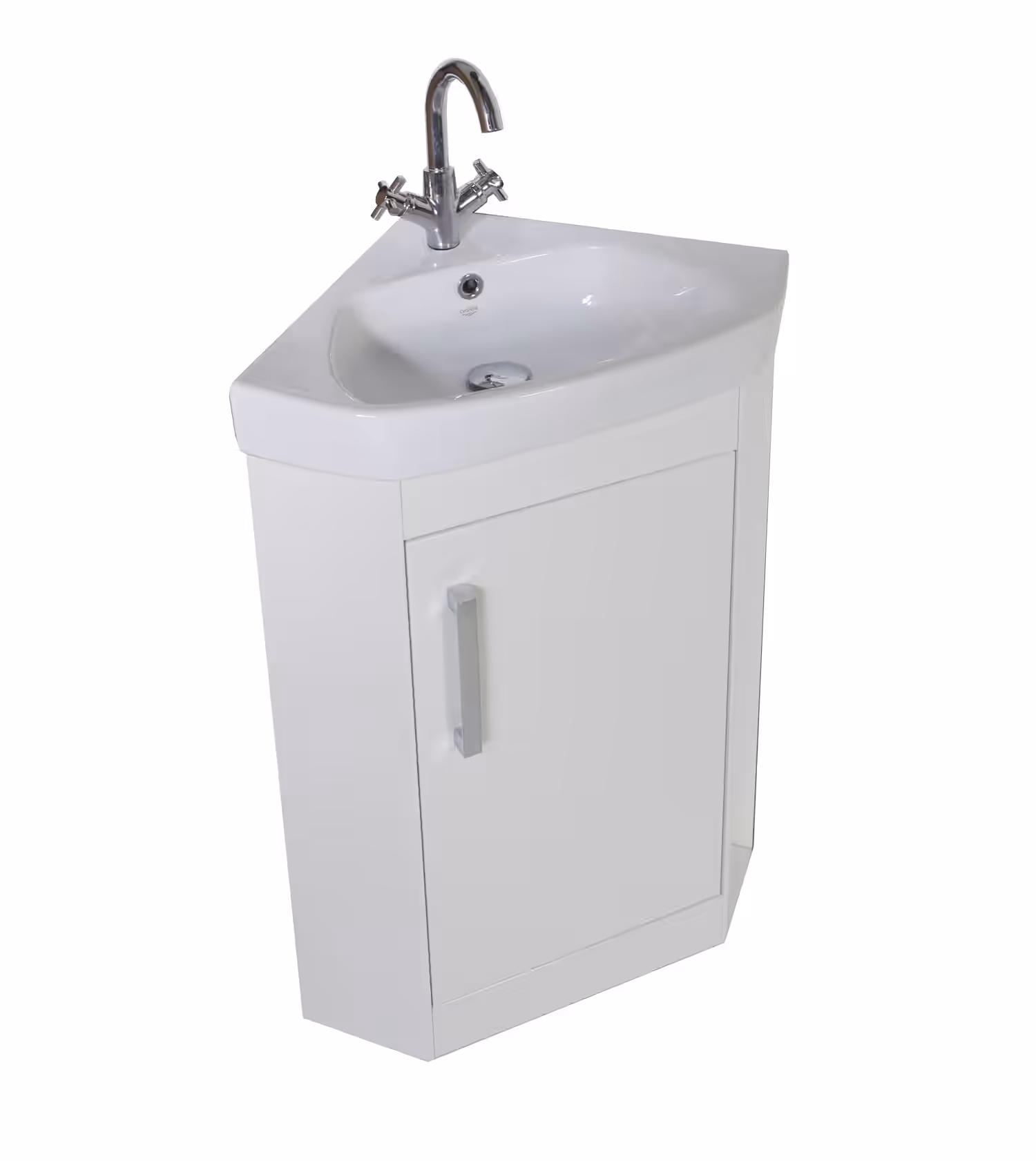 MODERNA CORNER UNIT & BASIN White