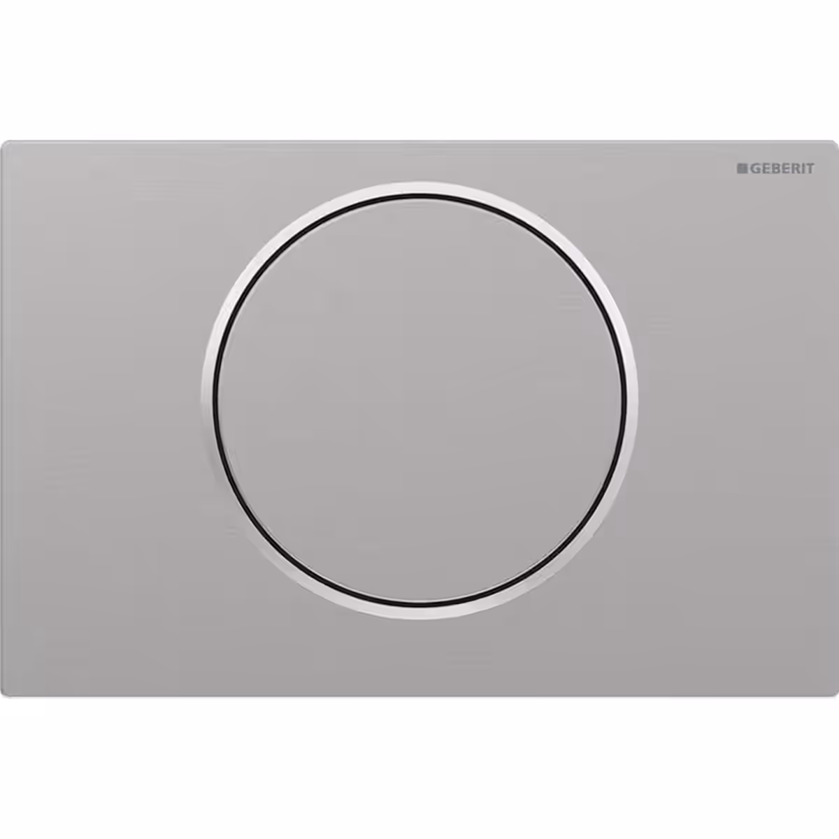 Sigma Flush Plate - Sigma 10 - screwable, brushed