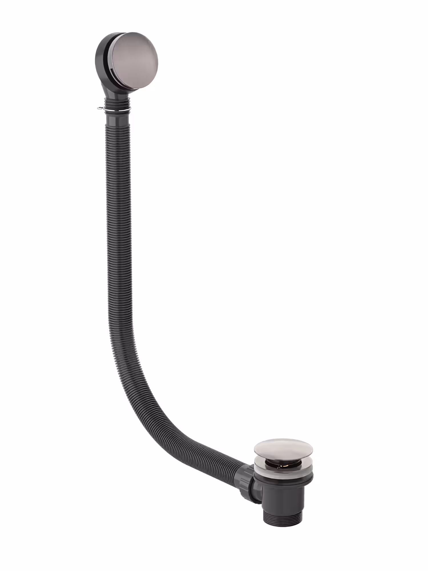 Bath Waste Combo Click – Gun metal