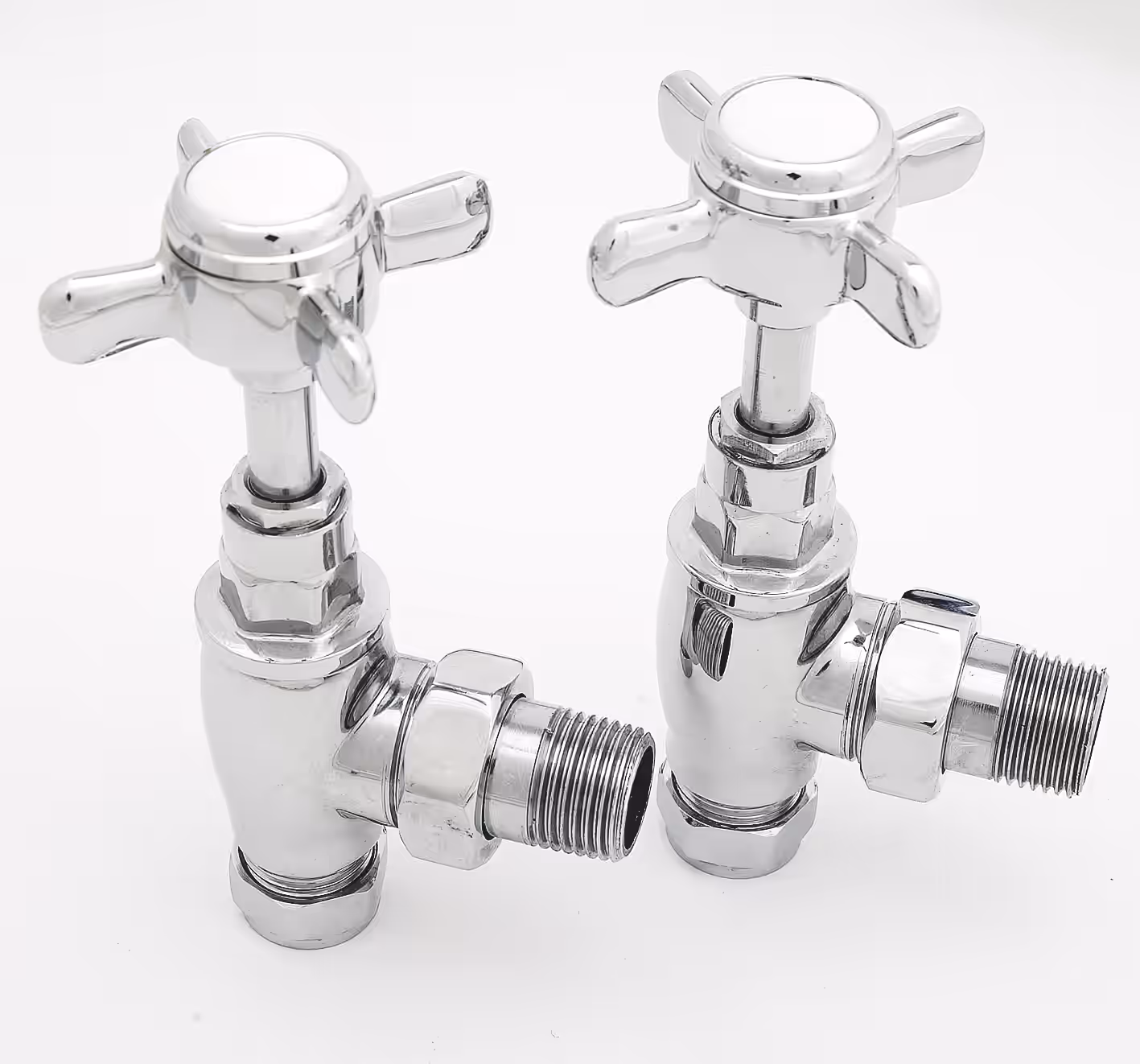 1/2" Victorian angled valves (pair)