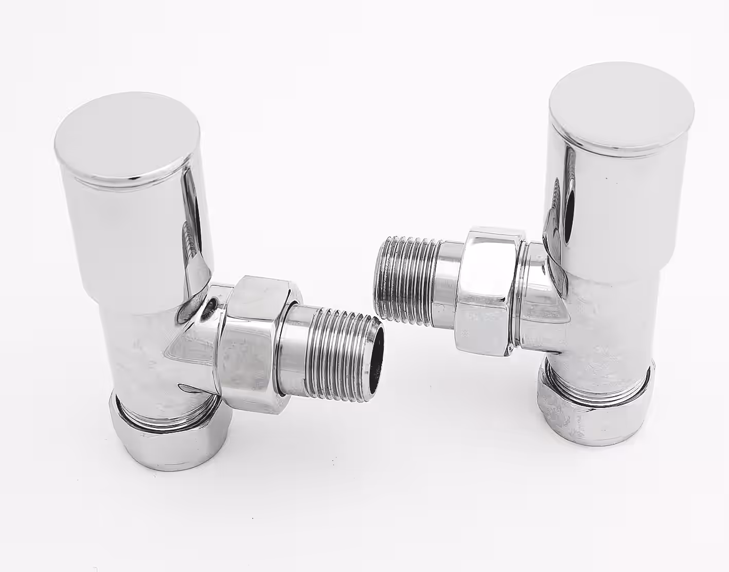 1/2ʺ Minimalist angled valves (pair)