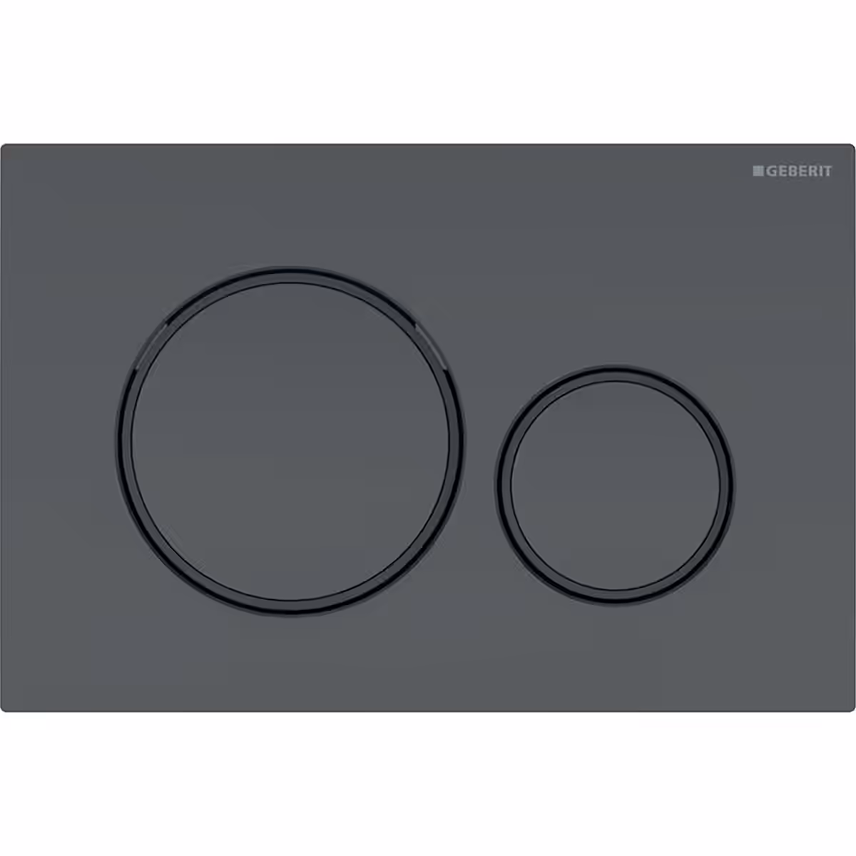 Sigma Flush Plate - Sigma 20 - Black Matt coated