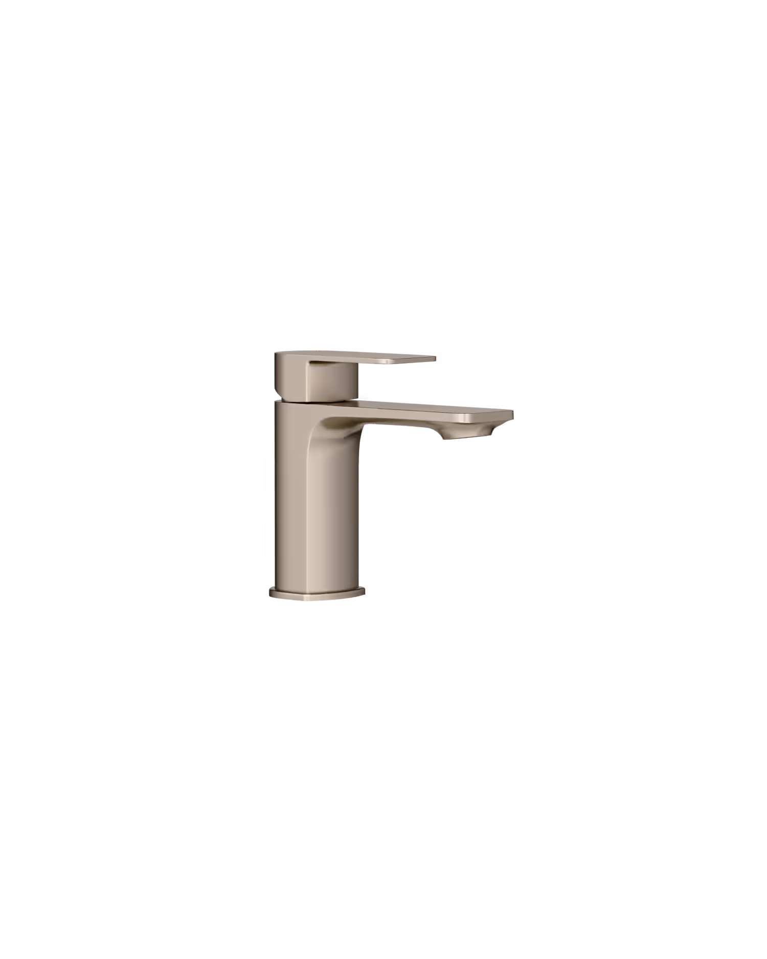 BASIN MONO MIXER Brushed nickel