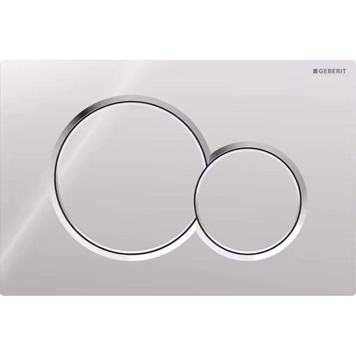 Sigma Flush Plate - Sigma 01 - gloss Chrome-plated